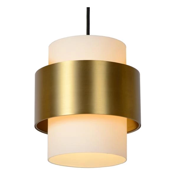 Lucide FIRMIN - Pendant light - 3xE27 - Matt Gold / Brass - detail 1